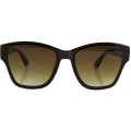 2020 Latest Simple Transparent Brown UV400 Fashion Sunglasses